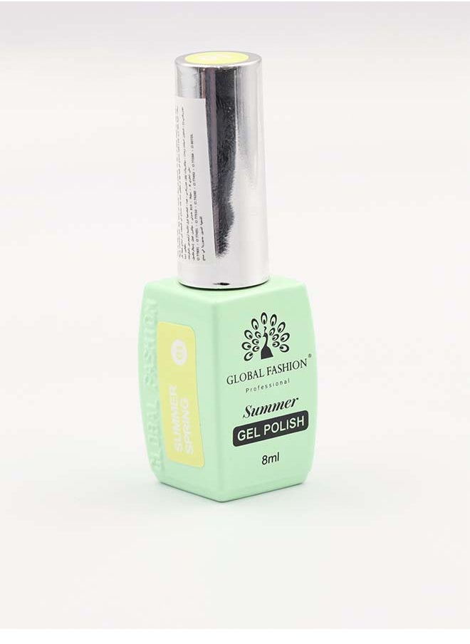 GLOBAL FASHION Gel Polish Summer/Spring 8Ml, 18  - Image 5