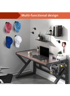 MIXDE 12-Piece Hat Rack For Wall,Hat Hook For Baseball Caps,Upgraded Adhesive Hat Holder  - Image 3