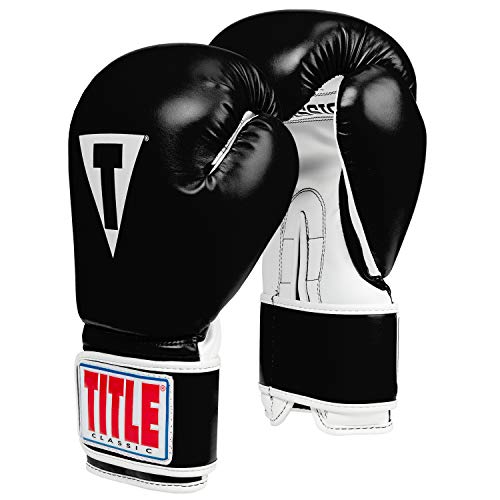 Title Boxing Title Classic Pro Style Boxing Training Gloves 3.0-12oz Training MMA, Training, Kickboxing, Punching Bag, Sparring Glove - Image 1