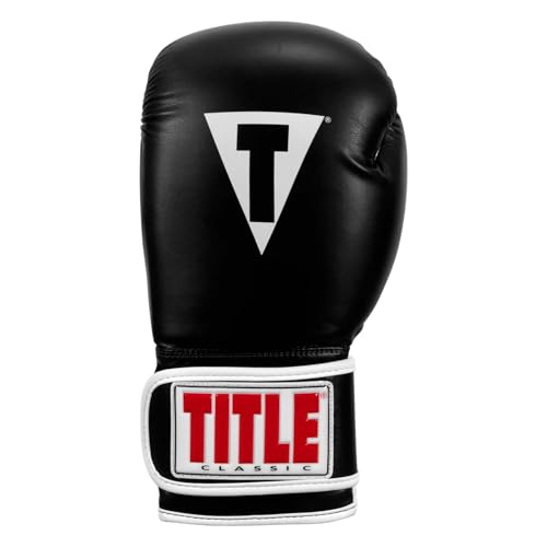 Title Boxing Title Classic Pro Style Boxing Training Gloves 3.0-12oz Training MMA, Training, Kickboxing, Punching Bag, Sparring Glove - Image 4