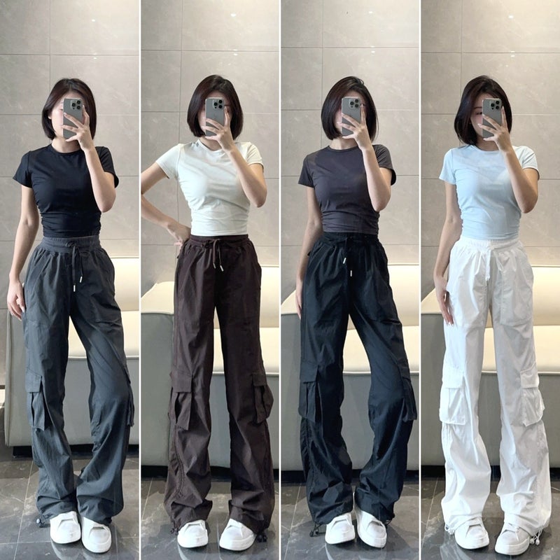 Women's Quick-Dry Waterproof Cargo Pants Straight Leg - Image 1