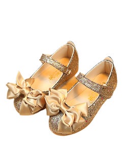 Generic New bow girls dancing shoes baby soft bottom shoes princess shoes  - Image 1