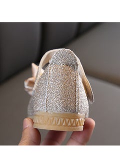 Generic New bow girls dancing shoes baby soft bottom shoes princess shoes  - Image 5