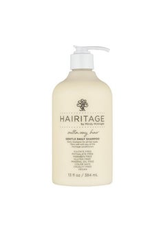 Hairitage Hairitage Gentle Daily Hydrating and Moisturizing Shampoo For Dry Hair with Jojoba Oil + Aloe Vera - Ultra-Mild + Moisture-Rich - Improves Dry, Brittle Strands, 13 fl. oz.  - Image 1