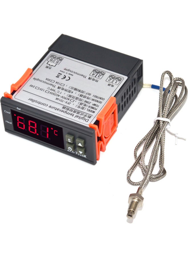 NIBEMINENT Temperature Controller with LCD Display Multicolour - Image 3