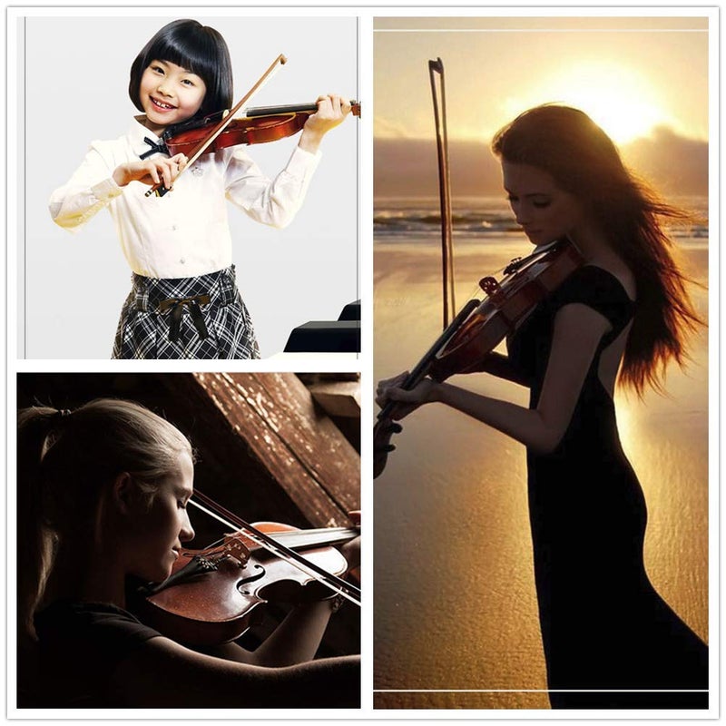 SUEWIO Violin Shoulder Rest for 4/4-3/4 Size, with Collapsible and Height Adjustable Feet, Including a Violin Practice Mute - Image 5