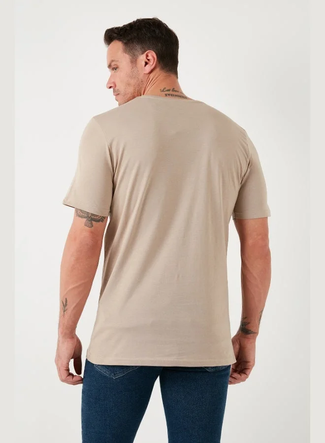 Buratti  Buratti 100% Cotton Crew Neck Regular Fit T Shirt Men's T SHIRT 5902757 for Men | Best Price UAE