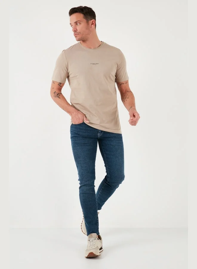 Buratti  Buratti 100% Cotton Crew Neck Regular Fit T Shirt Men's T SHIRT 5902757 for Men | Best Price UAE