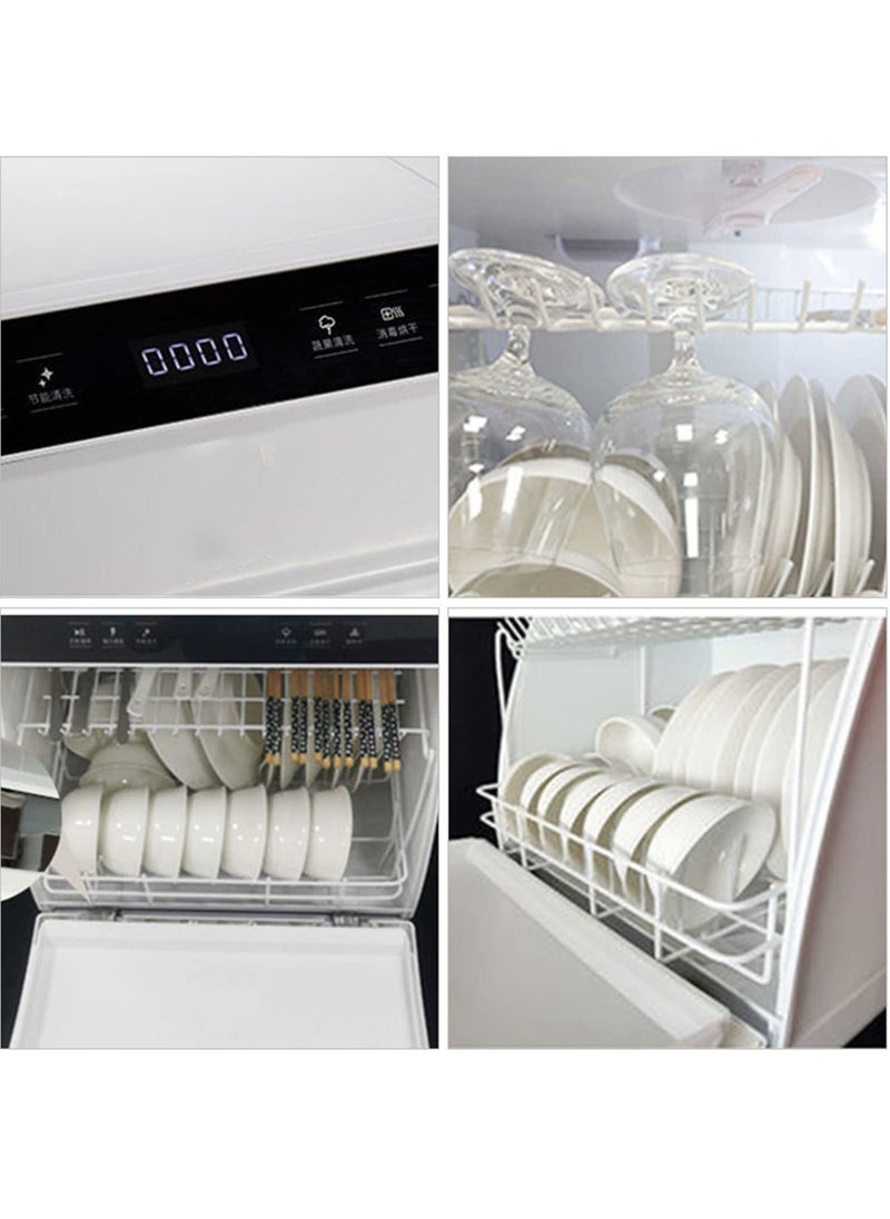 Countertop Dishwasher, Installation-Free Automatic Dishwasher, 4 Programs, High Temp Disinfection and Hot Air Drying for 6 People - pzsku/Z9354A40DAFB60D0A3320Z/45/_/1733282760/5dbc4d9a-fd31-4515-b6c0-f80a59db0b34