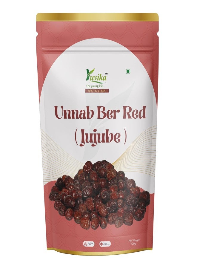 YUVIKA Unnab Ber Red - Zizyphus Sativa Gaetn - Jujube 100 Grams - Image 1