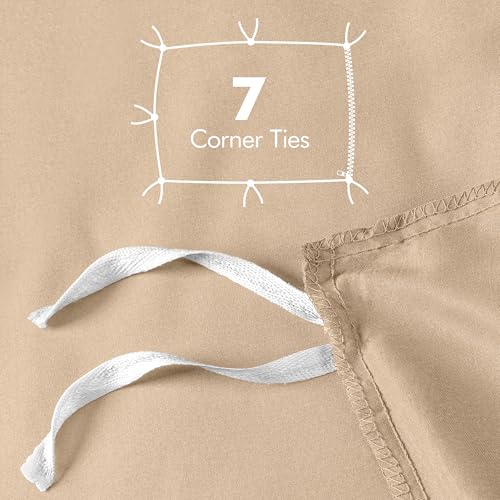 Utopia Bedding Duvet Cover Twin Size - 2 Piece with Zipper Closure - 1 Comforter Cover 68X90 Inches & 1 Pillow Sham 20X26 Inches (Beige) Comforter Not Included - Image 5