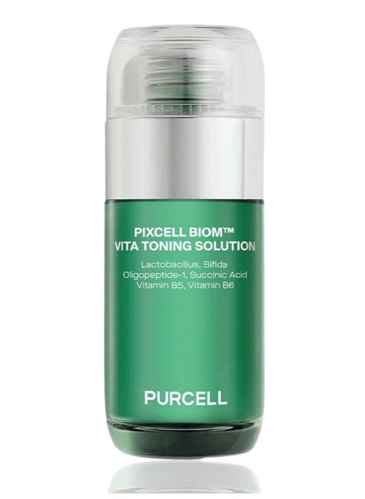 Purcell Pixcell Biom Vita Toning Solution 120ml – Korean Brightening Toner for Hydrating, Smoothing & Even-Toned Glowing Skin - Image 1