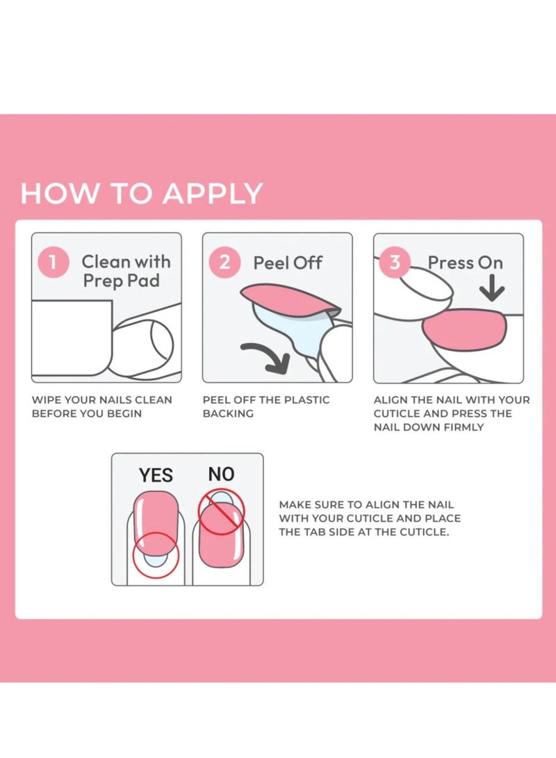 24Pcs Kids Press-On Nails – Glitter Rainbow Gradient Short False Nails with Pre-Glued Full Cover, Cute & Safe Nail Art Kit for Little Girls - Image 4