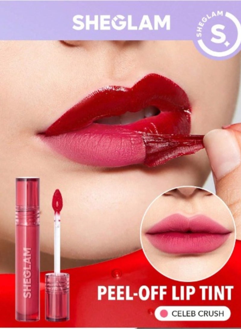 SHEGLAM Peel Talk Lip Tint-Celeb Crush Celeb Crush - Image 2