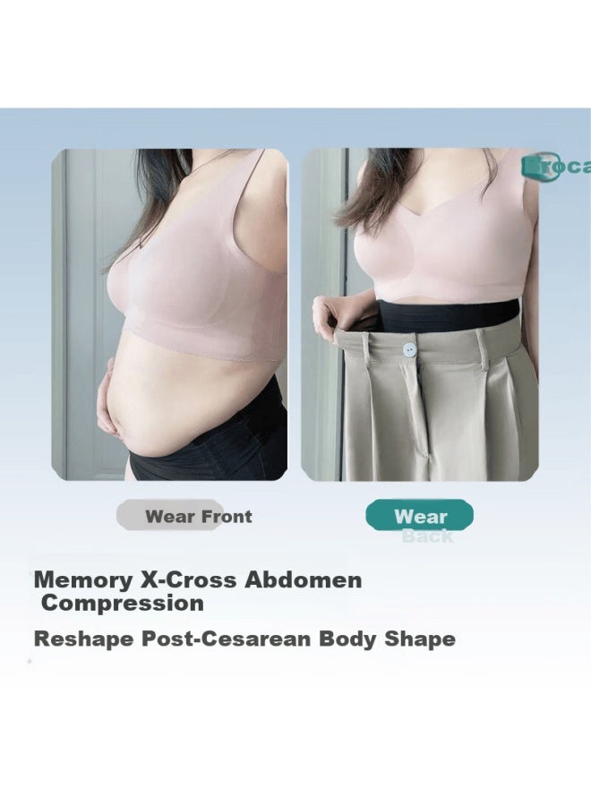 Jindu Post-cesarean High-waist Abdominal Compression Pants Maternity Shaping Underwear For C-section Recovery - Image 3