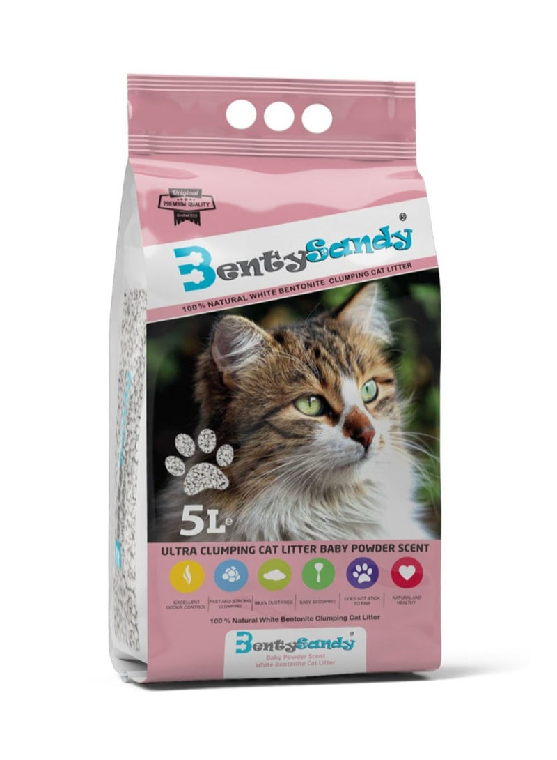 بينتي ساندي رمل بينتي ساندي مع بودرة أطفال 5 لتر