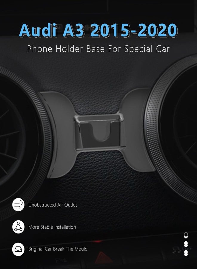 BEHAVE Magnetic Wireless Charging Mount fit for Audi A3, Phone Holder fit for A3 2015-2020,Phone Holder fit for Mag-Safe Case Compatible with iPhone 14/13,Fast Charging - Image 5