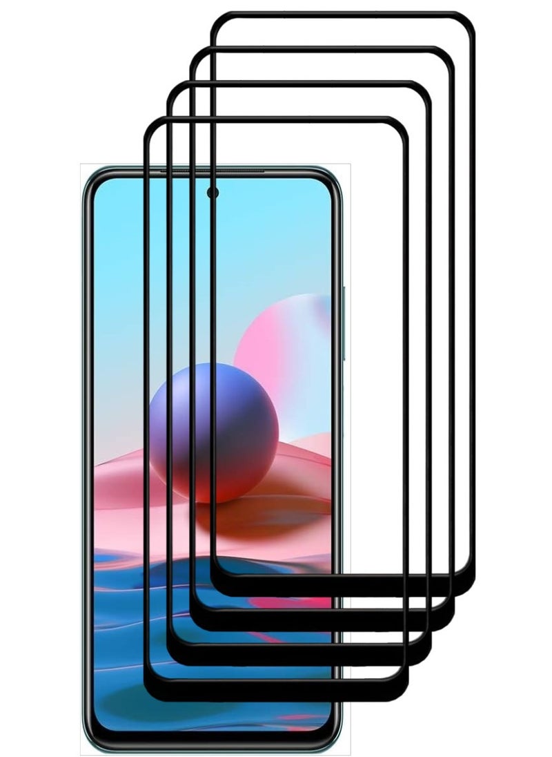 ACLIX 4 Pieces Antistatic ESD Dustproof Premium Quality High Definition Tempered Glass Screen Protector Designed For Xiaomi Redmi Note  10 - Image 1