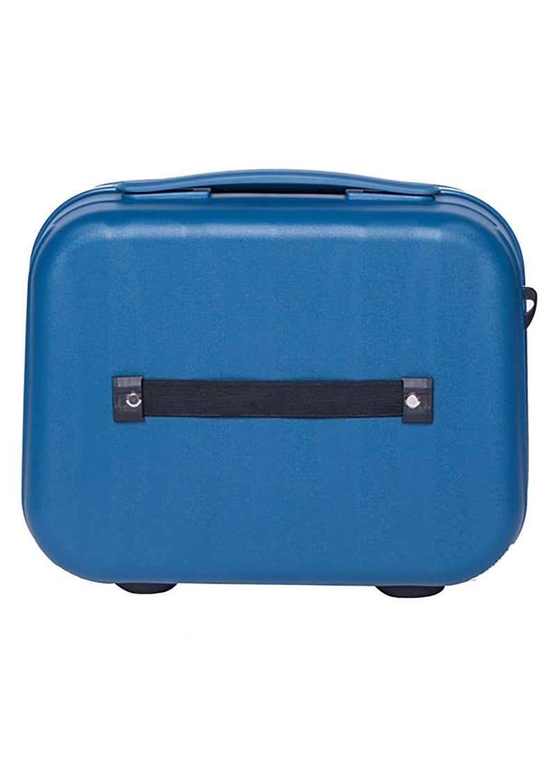 جامب Tanoma PP Hardside Vanity ، حقيبة مستحضرات التجميل ، حقيبة مستحضرات التجميل ، 35 سم أزرق بترولي - Image 4