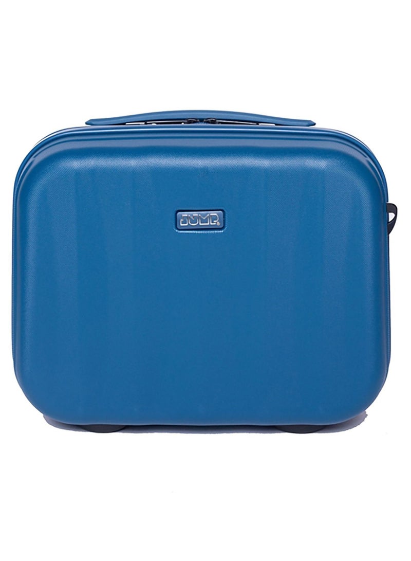 جامب Tanoma PP Hardside Vanity ، حقيبة مستحضرات التجميل ، حقيبة مستحضرات التجميل ، 35 سم أزرق بترولي - Image 2