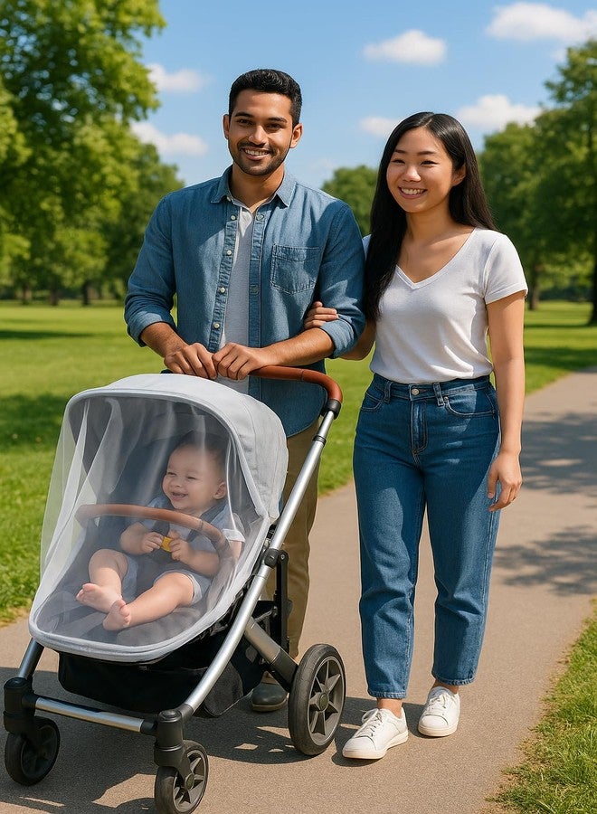 Jolly Jumper Play Yard and Stroller Cover - Mesh Net Protects Baby from Insects, Bug and Other Little Critterss - Image 4
