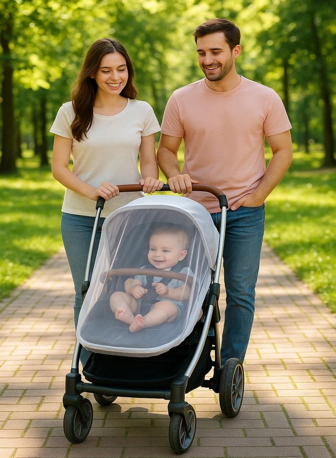 Jolly Jumper Play Yard and Stroller Cover - Mesh Net Protects Baby from Insects, Bug and Other Little Critterss - Image 3