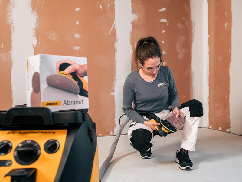 Mirka Abranet Net Disc / 5 inch/Grit 400 / Sandpaper Sanding Discs Hook and Loop / 50 pcs / 9A-232-400 - Image 3