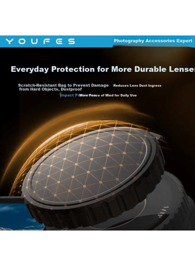 Youfes Yangfeisi Silicone Lens Cap For Dji Action 6 Camera Lens Protector Screen Cover Scratch-resistant Durable Anti-collision Drop-proof Accessory - Image 2
