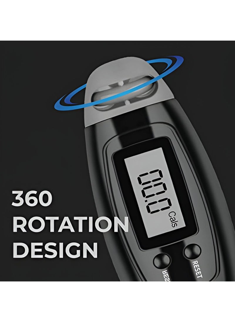 ESSENTIALS 360 - Digital Skipping Rope, Cordless Jump Rope Adjustable Length,360° Rotation Jumping Rope with Calorie Counter for Fitness, MMA, Gym, Exercise, Boxing - Image 1