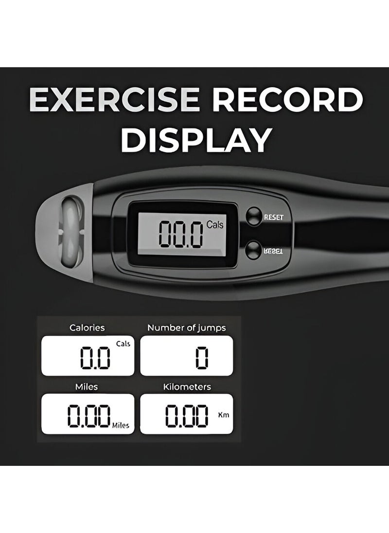 ESSENTIALS 360 - Digital Skipping Rope, Cordless Jump Rope Adjustable Length,360° Rotation Jumping Rope with Calorie Counter for Fitness, MMA, Gym, Exercise, Boxing - Image 1