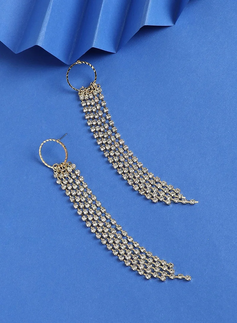 SOHI Chic Charms Stylish Artificial Drop Earring Jewellery