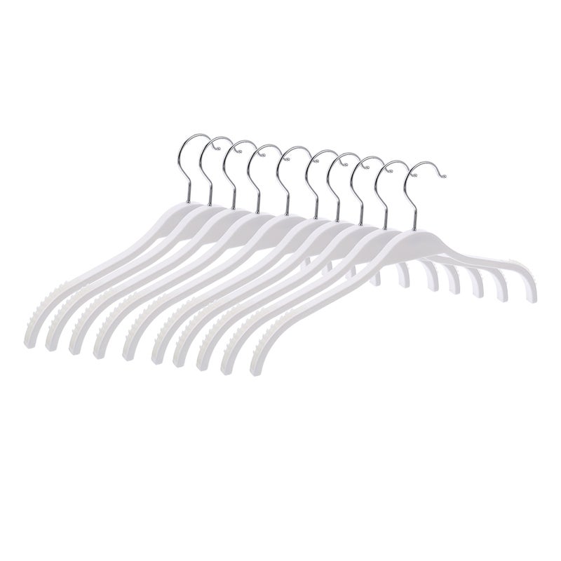 12pcs Clothes Coat Hangers Nonslip Heavy Duty Pants Hangers Clothing Hanger for Closet - Image 1