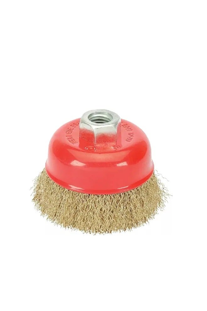 EMTOP Gold Brass Cup Brush - Image 1