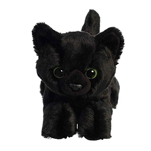 Aurora Adorable Mini Flopsie Twilight Cat Stuffed Animal Mini Companions Ready for Playful Adventures for Kids All Ages Toddlers Adults and Families Black 85 Inches - Image 5