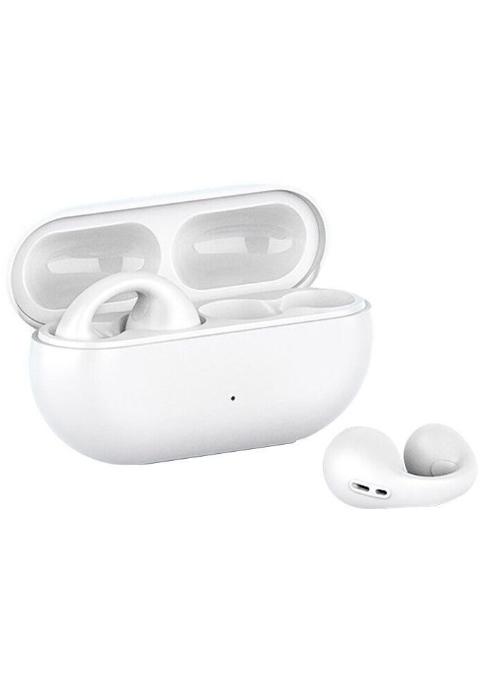 Bone Conduction Headphones with Ear Clip, Wireless Bone Conduction Headphones Bluetooth Mini Open Ear Bone Conduction Buds Wireless Bluetooth Earphones - Image 1