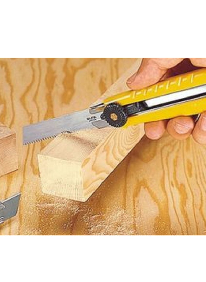 OLFA Olfa L-2 Heavy Duty Cutter Anti-Slip Rubber Grip 18mm Sharp Blade  - Image 2