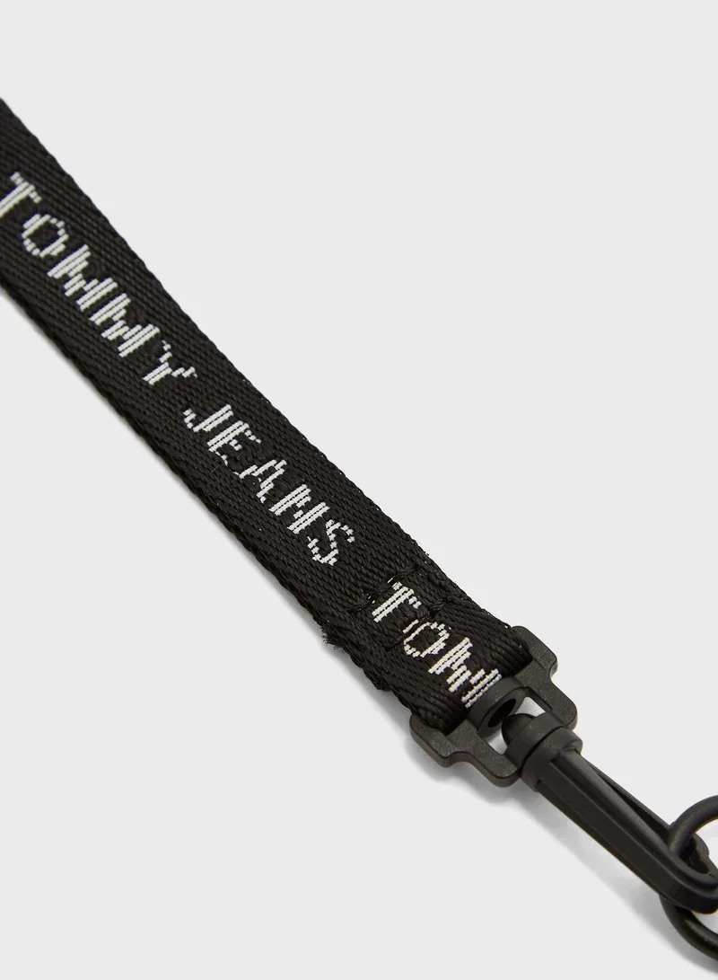 TOMMY JEANS Logo Lanyard Card Holder