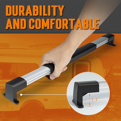 TONDA RV Screen Door Handle, RV Door Handle Grab Bar for Travel Trailer Camper Motorhome, Adjustable from 21-5/8 Inch to 28-5/8 Inch - Image 5