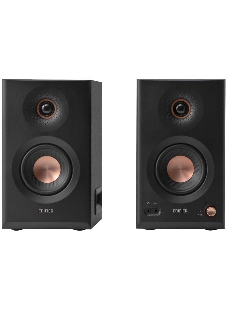 Edifier MR5 Tri-Amped Powered Studio Monitor Speakers, 110W RMS, 3-Way Active Crossover, Hi-Res Audio, Bluetooth 6.0, Room Acoustic Compensation, XLR/TRS/RCA/AUX Inputs Black - Image 5