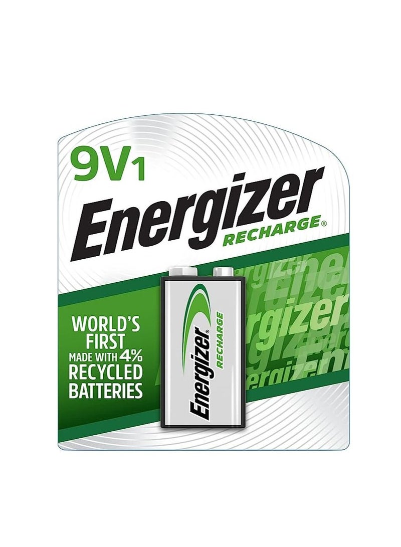 Energizer Rechargeable Battery 9V Silver 
