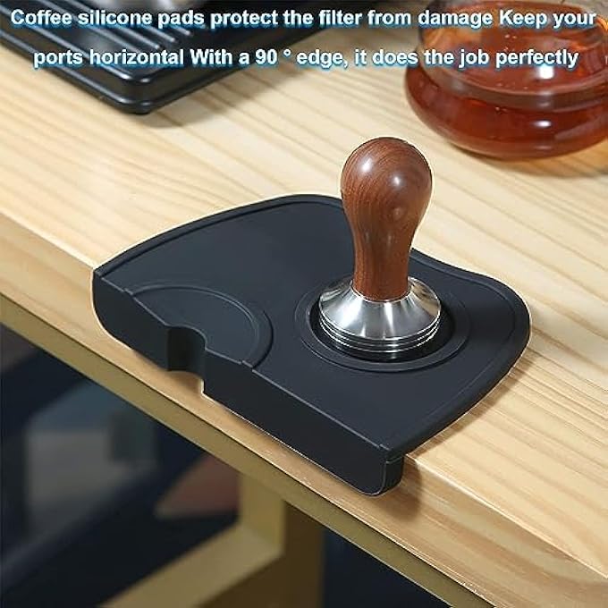 SKY-TOUCH Espresso Coffee Tamper Mat Silicone Espresso Hand Tampers NonSlip Coffee Machine Accessories For Home Kitchen Office Bar Store Coffee Shop - Image 5