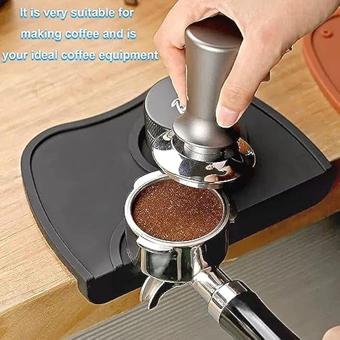 SKY-TOUCH Espresso Coffee Tamper Mat Silicone Espresso Hand Tampers NonSlip Coffee Machine Accessories For Home Kitchen Office Bar Store Coffee Shop - Image 3