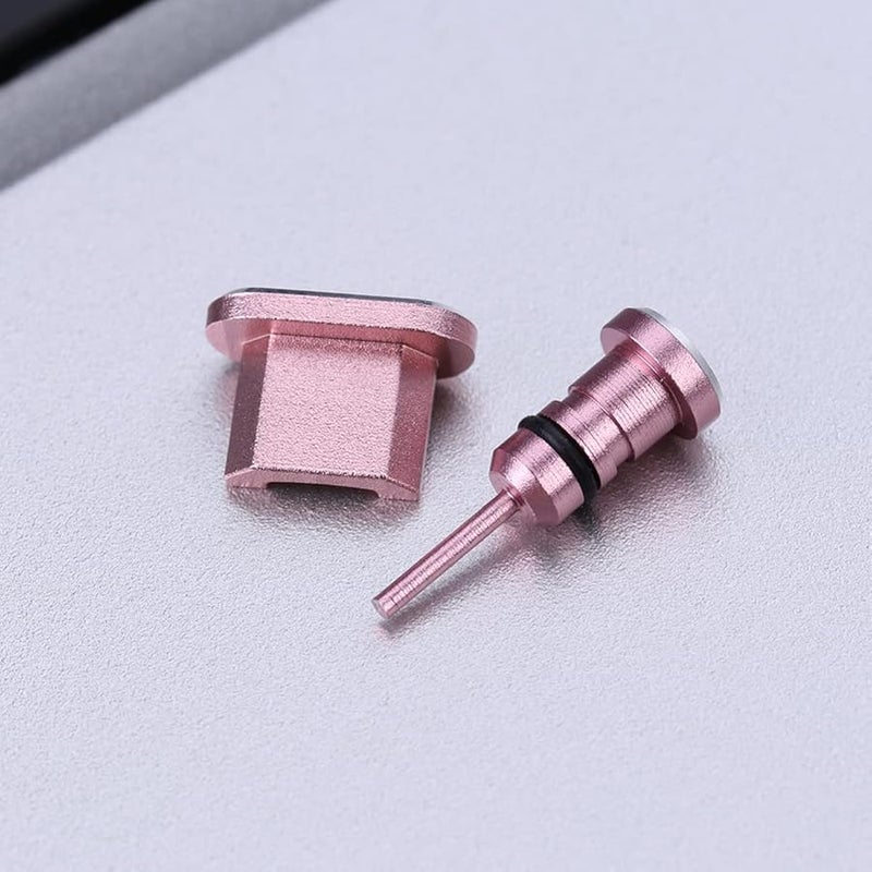 Metal USB And 3 5mm Headphone Jack Dust Plugs 2 Pack For Samsung Galaxy S7 Edge Plus - Image 5