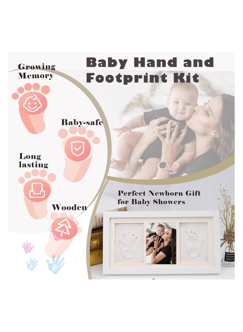 Beauenty Baby Hand and Footprint Kit Baby Footprint Kit Baby Handprint Kit Inkless Hand and Footprint Kit Newborn Hand and Footprint Kit Newborn Baby Gift Baby Hand Casting Kit Paw Print Kit - Image 2