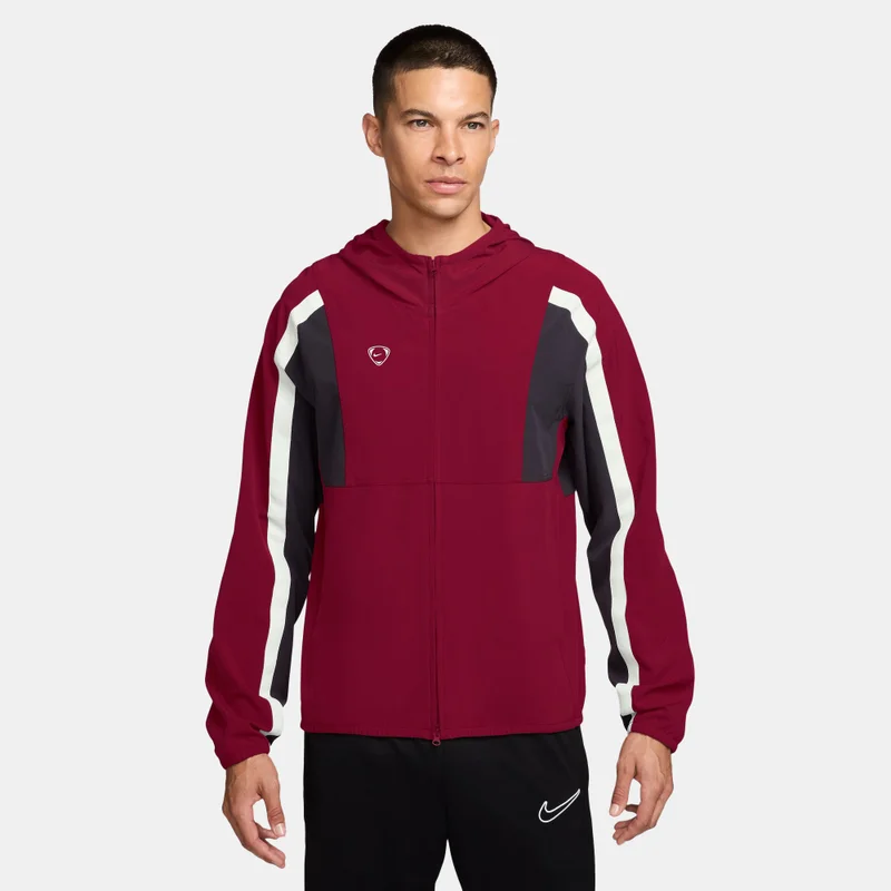 نايكي جاكيت كرة قدم بغطاء رأس للرجال سترايك بلس ريبيل