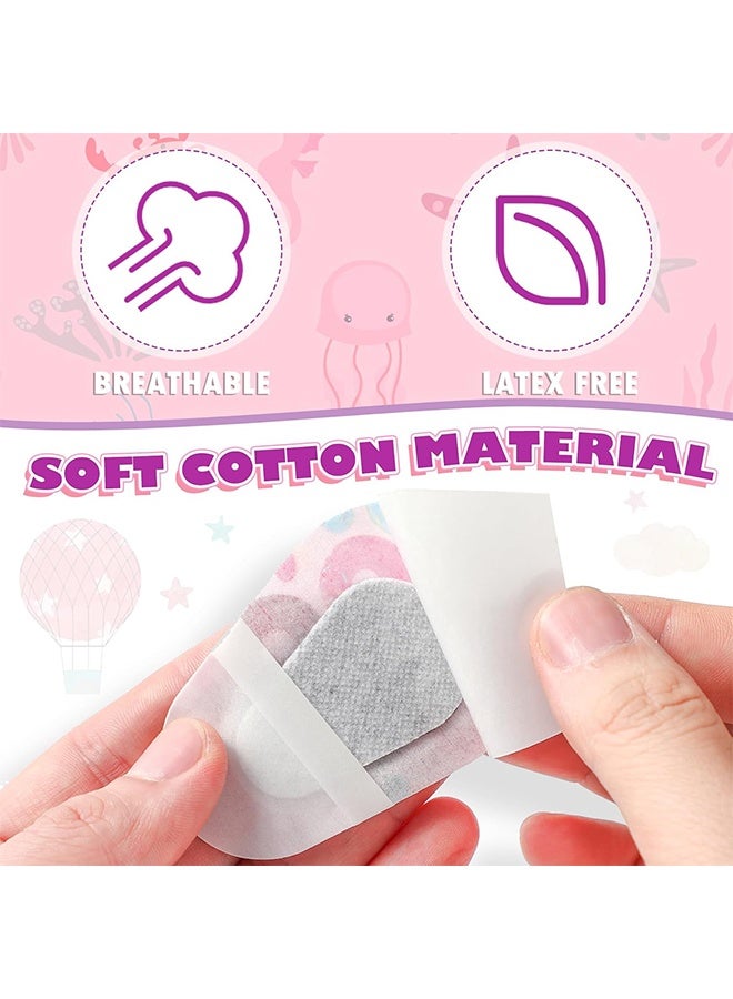 24 قطعة رقع لاصقة للعين للأطفال، ضمادات لاصقة خالية من اللاتكس، قطن قابل للتنفس لحجب الضوء، وسائد عينية قابلة للتصرف لعلاج الحول الكسلي، مناسبة لعيون الأطفال، مناسبة لكل من الأولاد والبنات، 12 تصميمًا - Image 4