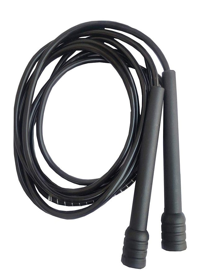 VICTORY India Best Fitness Speed Skipping Rope (Made in India) Black.P - Image 2