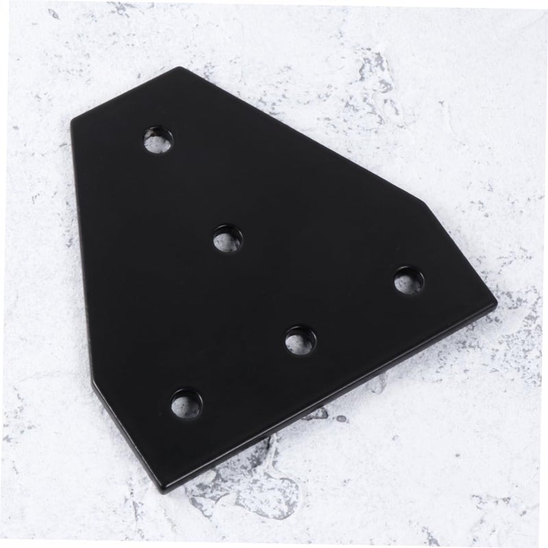 5hole Printer Linear Extrusion Joining Plate t Shape Aluminum Black Hardware Aluminum Extrusion Plate for Printing Accessories - Image 3