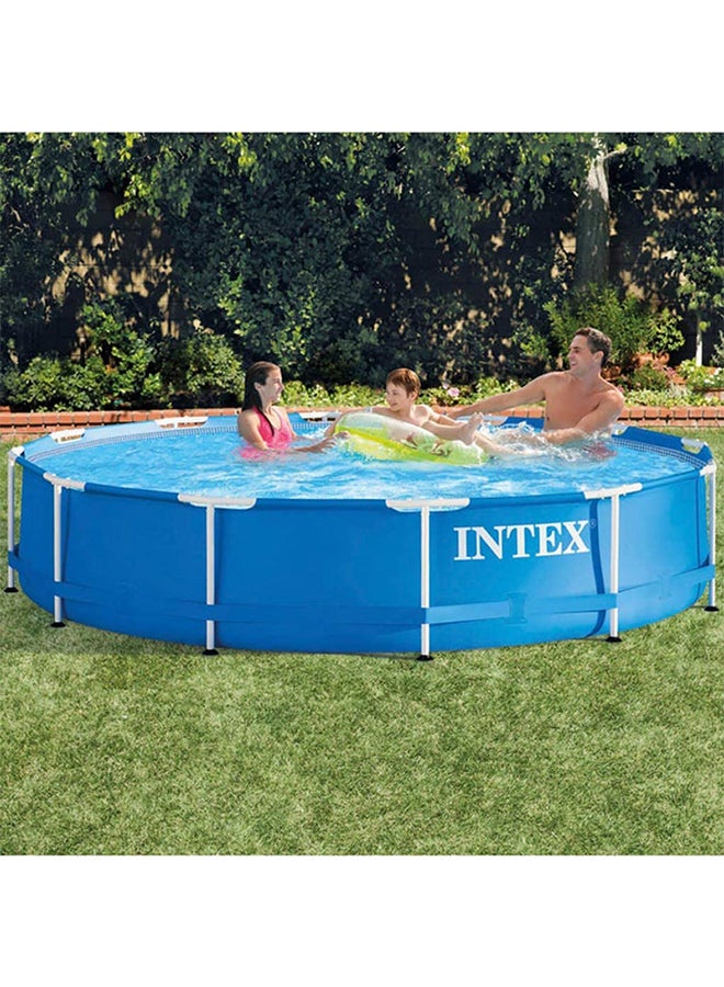 INTEX Superior Strength And Longer Durability Sturdy Frame Swimming Pool For Kids 366x76cm - Image 4