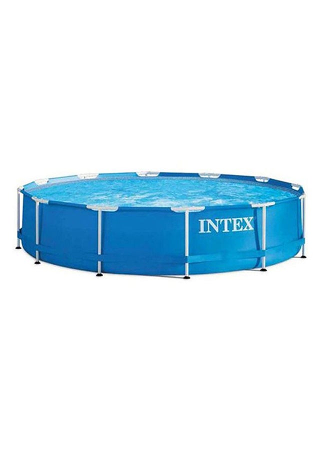 INTEX Superior Strength And Longer Durability Sturdy Frame Swimming Pool For Kids 366x76cm - Image 1